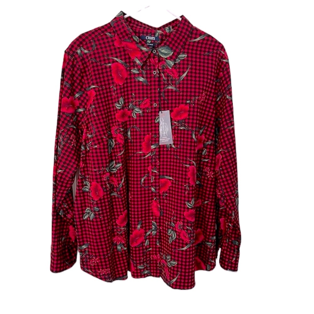 Chaps Button-down blouse